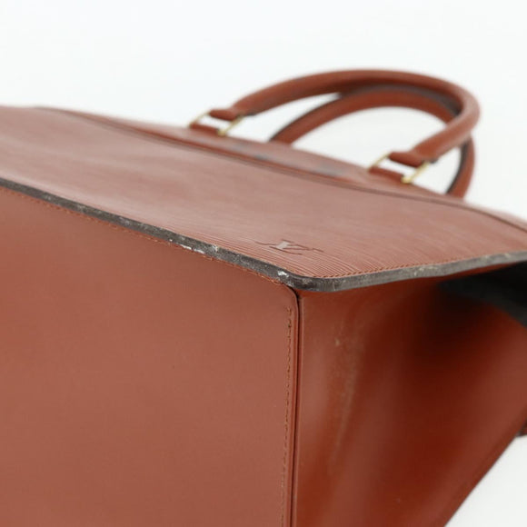 LOUIS VUITTON Epi Riviera Hand Bag Brown M48183 LV Auth ka4343