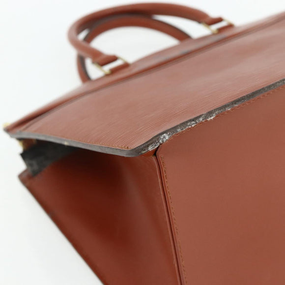 LOUIS VUITTON Epi Riviera Hand Bag Brown M48183 LV Auth ka4343