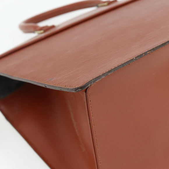 LOUIS VUITTON Epi Riviera Hand Bag Brown M48183 LV Auth ka4343
