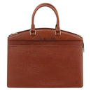 LOUIS VUITTON Epi Riviera Hand Bag Brown M48183 LV Auth ka4343-13