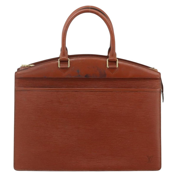 LOUIS VUITTON Epi Riviera Hand Bag Brown M48183 LV Auth ka4343