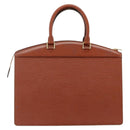 LOUIS VUITTON Epi Riviera Hand Bag Brown M48183 LV Auth ka4343-2