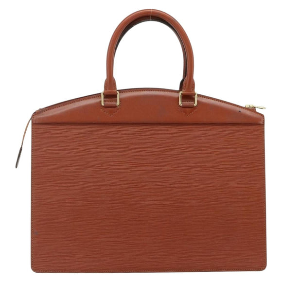 LOUIS VUITTON Epi Riviera Hand Bag Brown M48183 LV Auth ka4343
