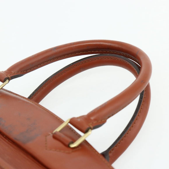 LOUIS VUITTON Epi Riviera Hand Bag Brown M48183 LV Auth ka4343