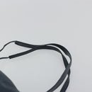 Christian Dior Backpack Leather Gold Blue Auth ka4344-8