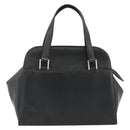 BOTTEGA VENETA Hand Bag Leather Black Silver Auth ka4346-13