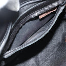 BOTTEGA VENETA Hand Bag Leather Black Silver Auth ka4346-22