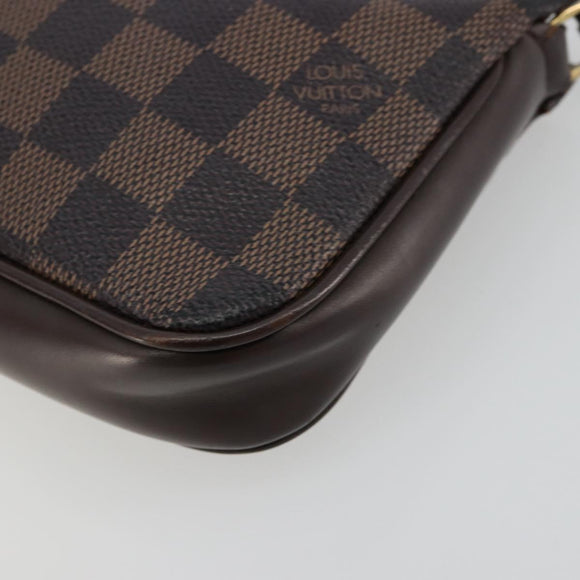 LOUIS VUITTON Damier Ebene Navona Accessory Pouch N51983 LV Auth ka4347