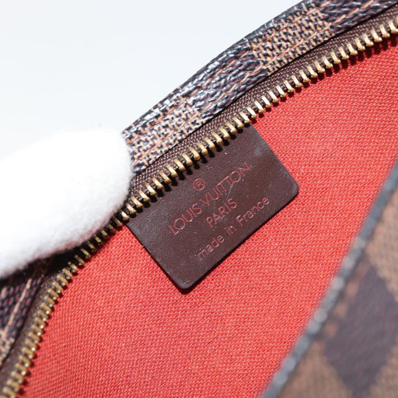 LOUIS VUITTON Damier Ebene Navona Accessory Pouch N51983 LV Auth ka4347