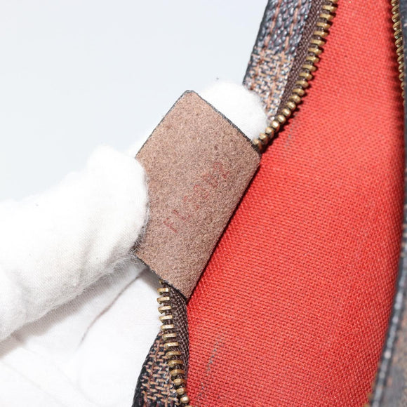LOUIS VUITTON Damier Ebene Navona Accessory Pouch N51983 LV Auth ka4347