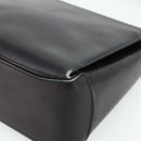 GUCCI Hand Bag Leather Black Gold Auth ka4348-16