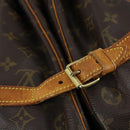 LOUIS VUITTON Monogram Saumur 35 Shoulder Bag M42254 LV Auth ka435-15