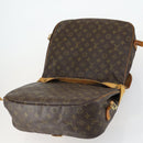 LOUIS VUITTON Monogram Saumur 35 Shoulder Bag M42254 LV Auth ka435-16