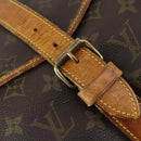 LOUIS VUITTON Monogram Saumur 35 Shoulder Bag M42254 LV Auth ka435-18