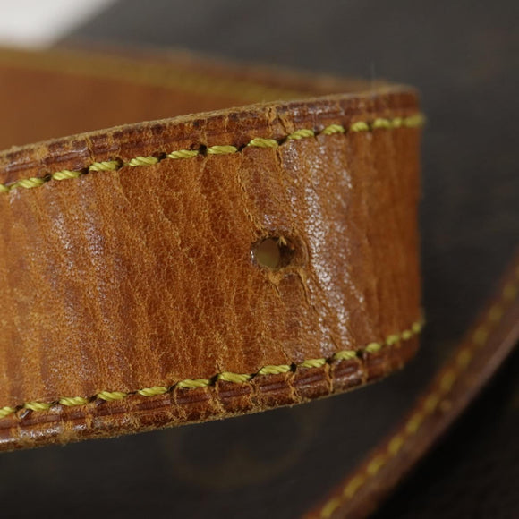 LOUIS VUITTON Monogram Saumur 35 Umhängetasche M42254 LV Auth ka435