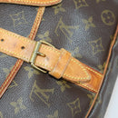 LOUIS VUITTON Monogram Saumur 35 Umhängetasche M42254 LV Auth ka435-28
