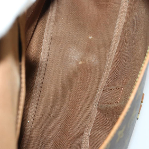 LOUIS VUITTON Monogram Saumur 35 Umhängetasche M42254 LV Auth ka435