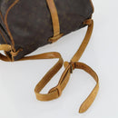 LOUIS VUITTON Monogram Saumur 35 Umhängetasche M42254 LV Auth ka435-7