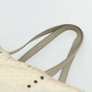 BOTTEGA VENETA Intretti Tote Bag Nylon Beige Auth ka4351-8