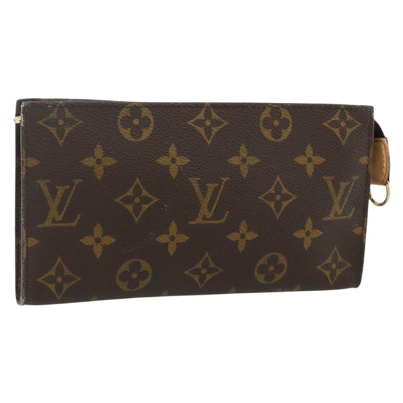 LOUIS VUITTON Monogram Bucket GM Accessory Pouch LV Auth ka4355
