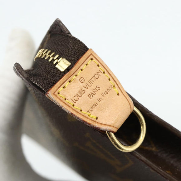 LOUIS VUITTON Monogram Bucket GM Accessory Pouch LV Auth ka4355
