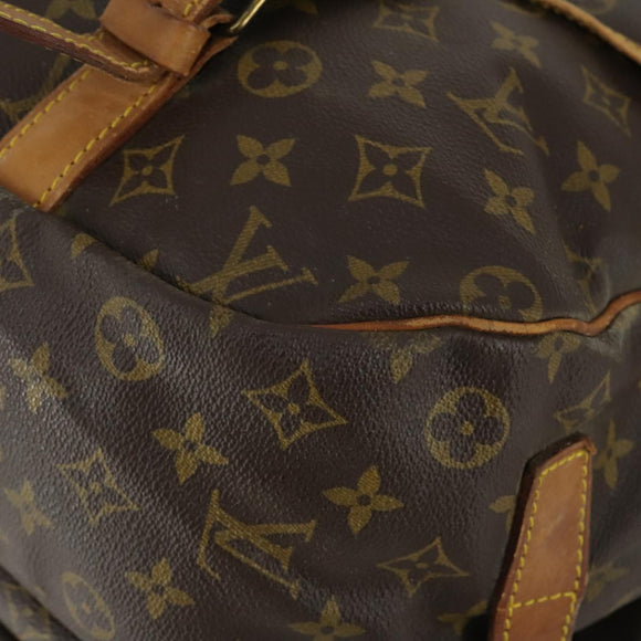 LOUIS VUITTON Monogram Saumur 43 Shoulder Bag M42252 LV Auth ka436