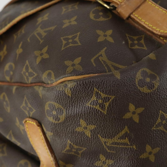 LOUIS VUITTON Monogram Saumur 43 Shoulder Bag M42252 LV Auth ka436