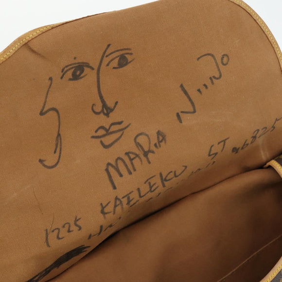 LOUIS VUITTON Monogram Saumur 43 Shoulder Bag M42252 LV Auth ka436