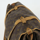 LOUIS VUITTON Monogram Saumur 43 Shoulder Bag M42252 LV Auth ka436-7