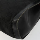 GUCCI GG Canvas Web Sherry Line Bag Black Red Green 37 04 3657 Auth ka4360-9