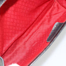 GUCCI GG Canvas Web Sherry Line Bag Black Red Green 37 04 3657 Auth ka4360-11