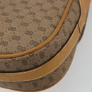 GUCCI Micro GG Supreme Shoulder Bag PVC Beige Gold 001 261 4425 Auth ka4363-16