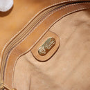 GUCCI Micro GG Supreme Shoulder Bag PVC Beige Gold 001 261 4425 Auth ka4363-19
