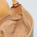 GUCCI Micro GG Supreme Shoulder Bag PVC Beige Gold 001 261 4425 Auth ka4363-20