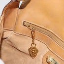 GUCCI Micro GG Supreme Shoulder Bag PVC Beige Gold 001 261 4425 Auth ka4363-22