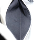 FENDI Runaway Hand Bag Leather 2way White Silver black Auth ka4365A-26