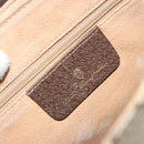 GUCCI GG Supreme Web Sherry Line Bag PVC Beige Gold 904 02 084 Auth ka4366-19