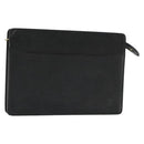 LOUIS VUITTON Epi Pochette Homme Clutch Bag Black M52522 LV Auth ka4369-1