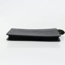 LOUIS VUITTON Epi Pochette Homme Clutch Bag Black M52522 LV Auth ka4369-6