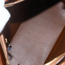 LOUIS VUITTON Monogram Vernis Houston Hand Bag Bronze M91122 LV Auth ka437-17