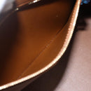 LOUIS VUITTON Monogram Vernis Houston Hand Bag Bronze M91122 LV Auth ka437-20