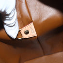 LOUIS VUITTON Monogram Vernis Houston Hand Bag Bronze M91122 LV Auth ka437-22