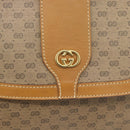 GUCCI Micro GG Supreme Shoulder Bag PVC Beige Gold 001 41 4425 Auth ka4370-18