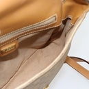 GUCCI Micro GG Supreme Shoulder Bag PVC Beige Gold 001 41 4425 Auth ka4370-20