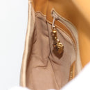 GUCCI Micro GG Supreme Shoulder Bag PVC Beige Gold 001 41 4425 Auth ka4370-21