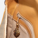 GUCCI Micro GG Supreme Shoulder Bag PVC Beige Gold 001 41 4425 Auth ka4370-22
