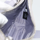 PRADA Re-Edition Schoudertas Nylon Paars Zilver Auth ka4372A-23