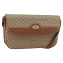 GUCCI Micro GG Supreme Shoulder Bag PVC Beige Gold 004 106 0024 Auth ka4373-1
