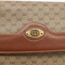 GUCCI Micro GG Supreme Shoulder Bag PVC Beige Gold 004 106 0024 Auth ka4373-14