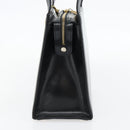 Gianni Versace Schoudertas Leer Zwart Goud Auth ka4376A-5